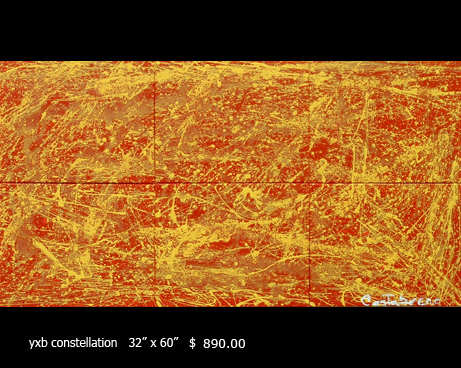 Mixed Media Painting titled yxb constellation